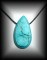 CHRYSOCOLLA PENDANT 7 (18 gr/4 cm)