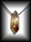 BITERMINATED SMOKE CITRINE PENDANT 2(16 gr/4.5 cm)