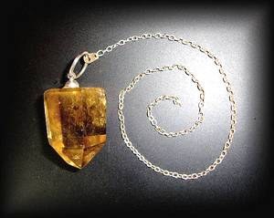 MAGNETIC CITRINE PENDULUM(20gr/2.8cm)