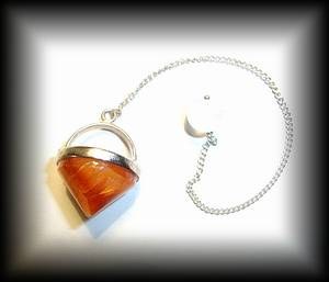 CARNELIAN PENDULUM(12gr/1.5 cm)