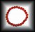 FACETED CARNELIAN BRACELET(20 gr/elastic)