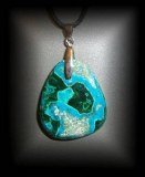 CHRYSOCOLLE 5 PENDANT ( 20 gr/3.8 cm)