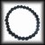 ONYX BRACELET 6 MM(20 gr/elastic)