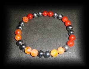 MAGNETIC CARNELIAN BRACELET(25 gr/elastic)