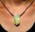 BITERMINATED JADE PREHNIT PENDANT (20 gr/1 cm)