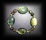 LABRADORITE PEBBLE BRACELET 2(40gr/elastic)