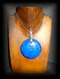 ROUND LAPIS LAZULI PENDANT(15gr/3cm)