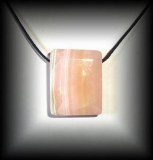 MANGANOCALCITE PENDANT ( 21 gr/3 cm) 