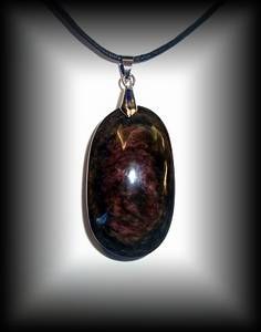 MENTOGOCHOL OBSIDIAN PENDANT(20 gr/4 cm)