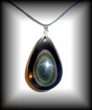 CELESTIAL EYE OBSIDIAN PENDANT 3( 20 gr/4 cm)