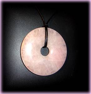 PINK QUARTZ PENDANT DONUT(30gr/5cm)