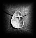 PEBBLE QUARTZ PENDANT 2(14 gr/3 cm)