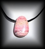 RHODOCROSITE PENDANT 4( 15gr/2.7cm)