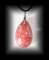 RHODOCROSITE PENDANT 6( 33gr/4.2cm)