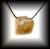 RUTILATED QUARTZ PENDANT ( 20 gr/2.5 cm)