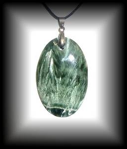  SERAPHINITE PENDANT5(15 gr/5 cm)