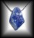 SODALITE TEAR PENDANT ( 15 gr/4 cm)