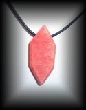 BITERMINATED THULITE PENDANT (12 gr/4.2 cm)