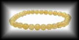 BRACELET CALCITE JAUNE (25gr/élastique)