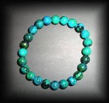 BRACELET CHRYSOCOLLE 3(20gr/élastique)