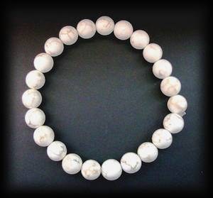 BRACELET MAGNESITE 2(20gr/élastique)