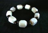 BRACELET STEATITE ( 40gr/élastique)