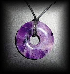 PENDENTIF AMETHYSTE DONUT(12gr/3cm)