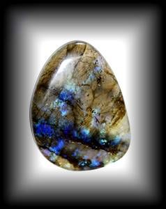 LABRADORITE GALET 2 ( 50gr/7.cm)