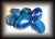 PIERRE ROULEE AGATE BLEUE ( 12gr/2.3cm)