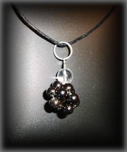 PENDENTIF HEMATITE+QUARTZ(5gr/3cm)