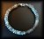 BRACELET LABRADORITE FACETTE(16gr/fermoir)