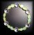 BRACELET JADE+QUARTZ FACETTE ( 28gr/élastique)