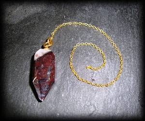 PENDULE SERPENTINE ROUGE SAVOIE(RARE!)(20gr/4cm)