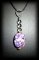 PENDENTIF CHAROITE+QUARTZ(10gr/3cm)