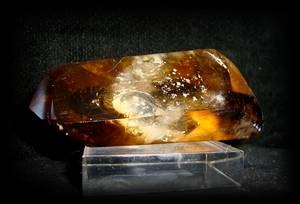 CITRINE FUMEE BI-TERMINEE(50gr/7cm)