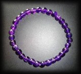 BRACELET AMETHYSTE (15 gr/élastique)