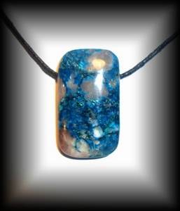 PENDENTIF AZURITE 6(19 gr/3.8 cm)