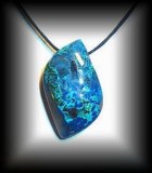 PENDENTIF AZURITE 2(16 gr/3.9 cm)