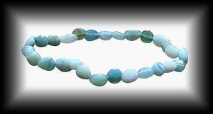 BRACELET AMAZONITE(15 gr/élastique)