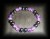 BRACELET AMETHYSTE MAGNETIQUE(LE TOP!!!)(24 gr/élastique)