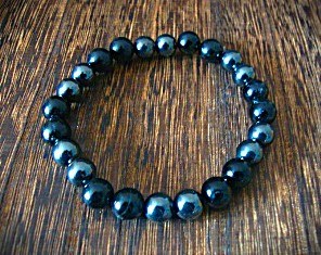 BRACELET MAGNETIQUE TOURMALINE(35 g/élastique)