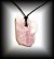 PENDENTIF KUNZITE CRISTAL2( 15 gr/3.5 cm)