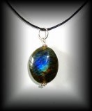 PENDENTIF LABRADORITE 28(10gr/2.3cm)