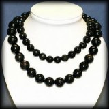 COLLIER OBSIDIENNE OEIL CELESTE