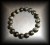 BRACELET OBSIDIENNE OEIL CELESTE(28 gr/élastique)