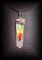 PENDENTIF QUARTZ ROSE 7 CHAKRAS(14 gr/4.7 cm)