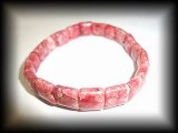 BRACELET RHODOCROSITE PLAQUETTES(24 gr/élastique)