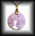 PENDENTIF RUBELLITE ROND (25 gr/3.5 cm)