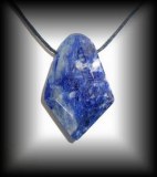 PENDENTIF SODALITE GOUTTE FACETTE ( 15 gr/4 cm)