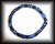 BRACELET SODALITE +HEMATITE(20 gr/élastique)